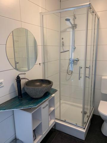 Ferienappartement Am See III Schorfheide Eksteriør bilde